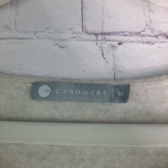 InCashmere Crew Neck Sunday Print 100% Cashmere Crew Neck - Picture 4 of 11